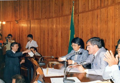 João More, Teruaki Kushikawa e Domingos Alcalde.jpg