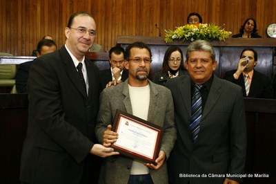 Marcos José Custódio, Otacílio de Souza Dourado e Aristeu Carriel.JPG