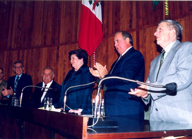 Adolpho de Mello, Rosa Modelli, Herval Seabra e Josué Camarinha