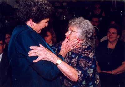 Vera Modelli e sua mãe