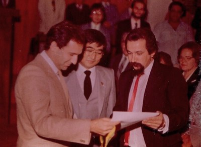 Osmar Santos Luiz Okuda e Avanor Barbosa