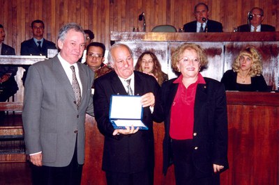 Laerte Rosseto, Pedro Ramis e Rosalina Tanuri
