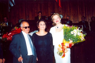 Ademar José da Silva, Vera Ralma e Silvia Acetose