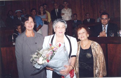 Fatima Bulgareli, Benedita Miguel e Maria do Carmo G. Camarinha