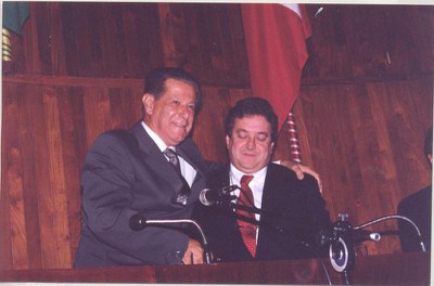 Felipe Elias Miguel e Abelardo Camarinha