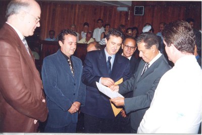 Jose Luiz Dias Toffoli, Carlos Bassan, Julia Zorzeto, Lucas da Costa e Felipe Elias Miguel