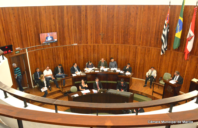 Câmara de Marília se reúne na segunda-feira e três projetos conclusos formam a ordem do dia
