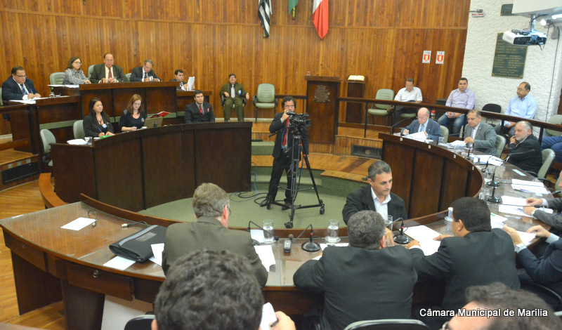 Vereadores votam parecer das contas de 2011 da Prefeitura de Marília nesta segunda-feira